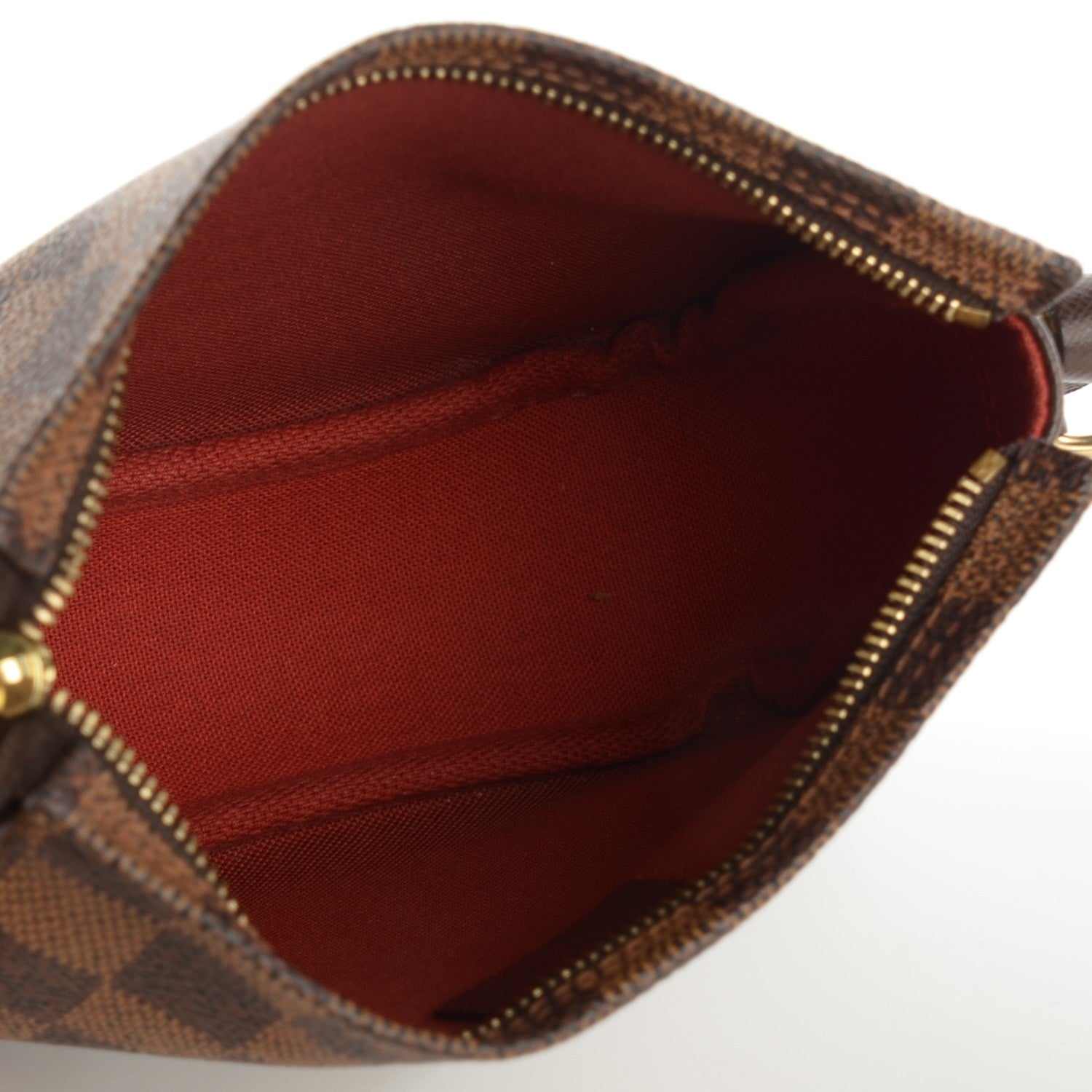 Louis Vuitton Damier Ebene Trousse Make Up Bag Pochette 5 of 7