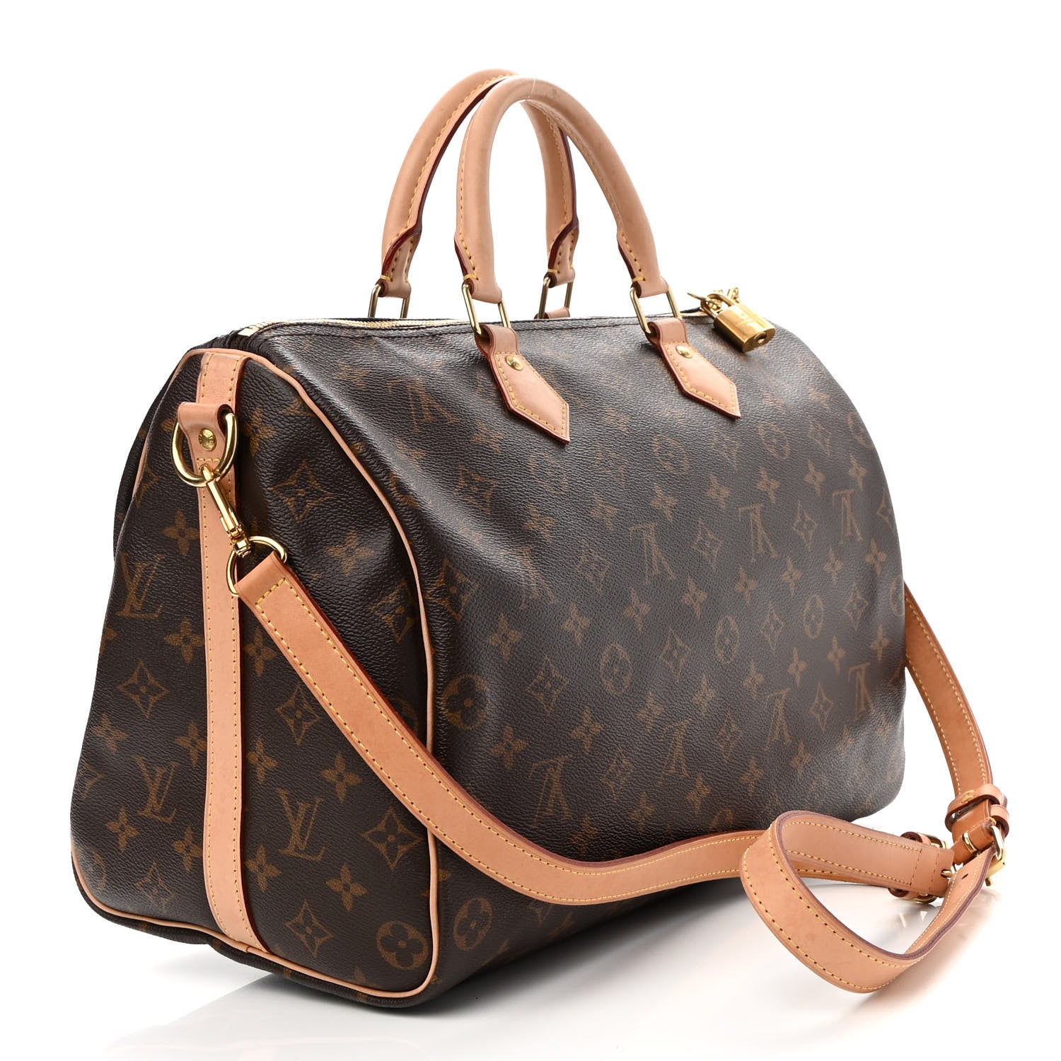Louis Vuitton Monogram Speedy Bandouliere 35 3 of 10