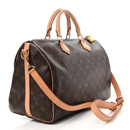 Louis Vuitton Monogram Speedy Bandouliere 35 3 of 10