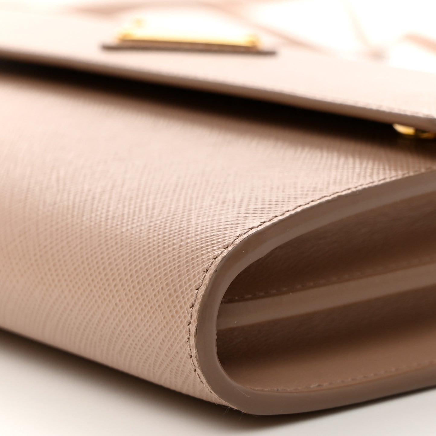 Saffiano Wallet With Shoulder Strap Cipria