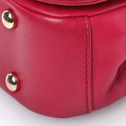 Chanel Lambskin Quilted Mini Metal Top Handle Flap Pink 10 of 10