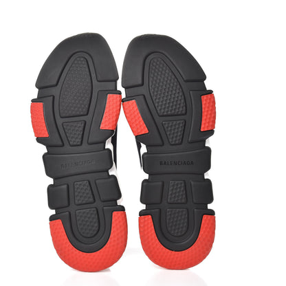 Balenciaga Technical 3D Knit Mens Speed Sneakers 46 Black Red 6 of 9