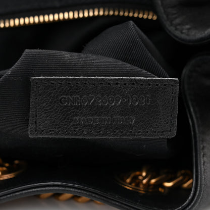 Saint Laurent Lambskin Matelasse Monogram Joe Backpack Black 7 of 14