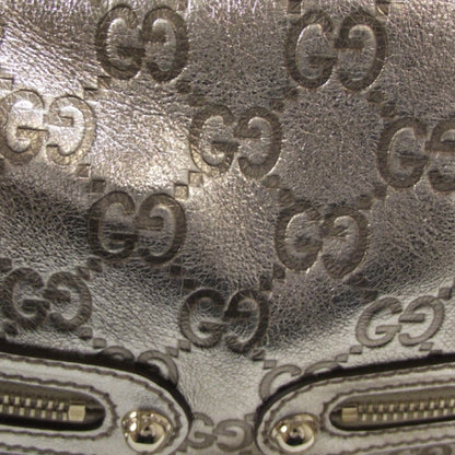 Gucci Guccissima Capri Satchel Metallic Gold 10 of 10