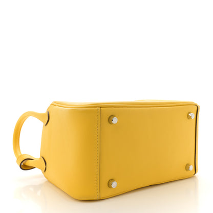 Hermes Swift Mini Lindy 20 Jaune De Naples 4 of 11