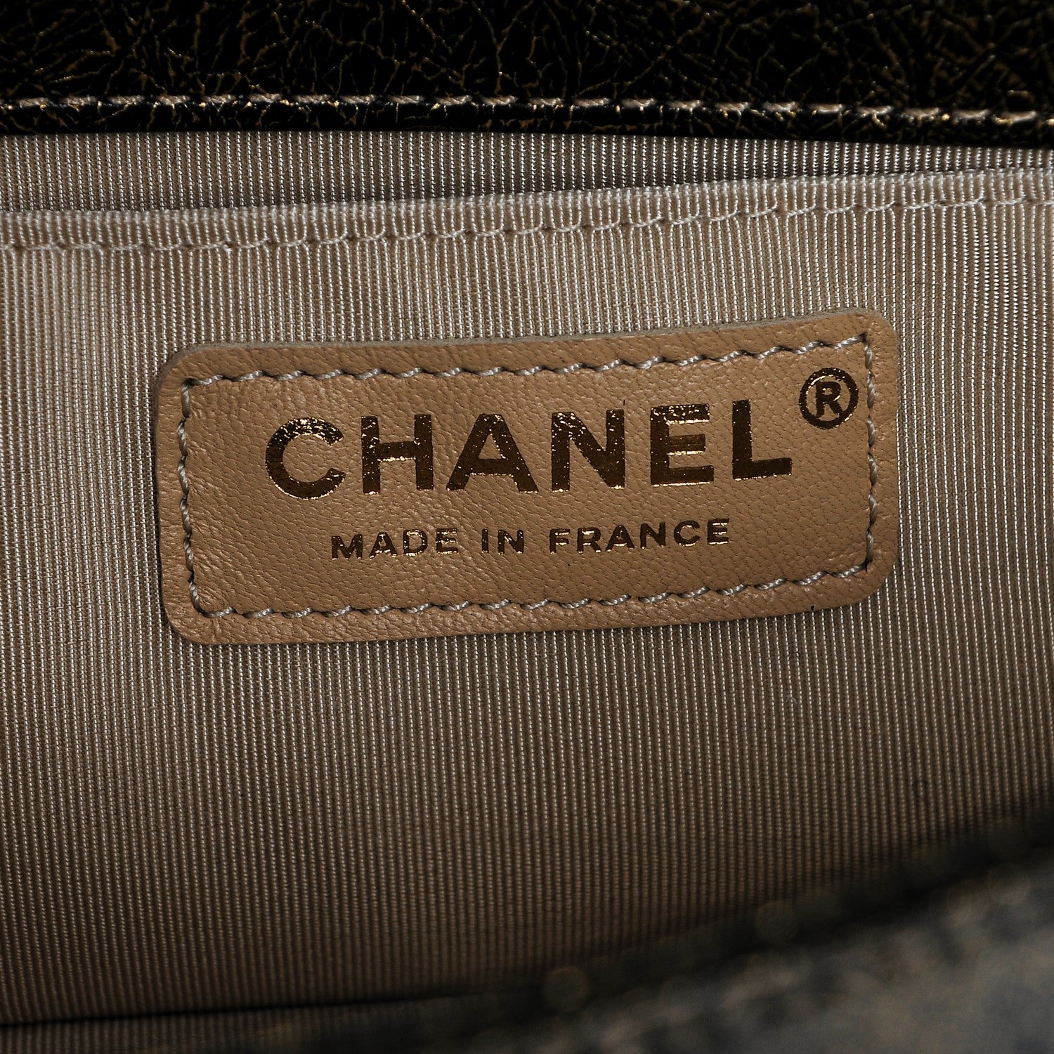Chanel Metallic Calfskin Quilted Small Boy Flap Gold 6 of 7