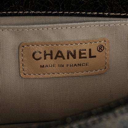 Chanel Metallic Calfskin Quilted Small Boy Flap Gold 6 of 7
