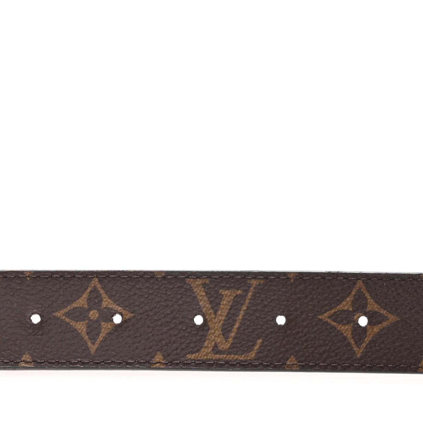 Monogram 30mm LV Initiales Reversible Belt 90 36 Coquelicot