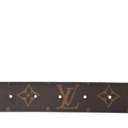 Louis Vuitton Monogram 30mm LV Initiales Reversible Belt 90 36 Coquelicot 4 of 8