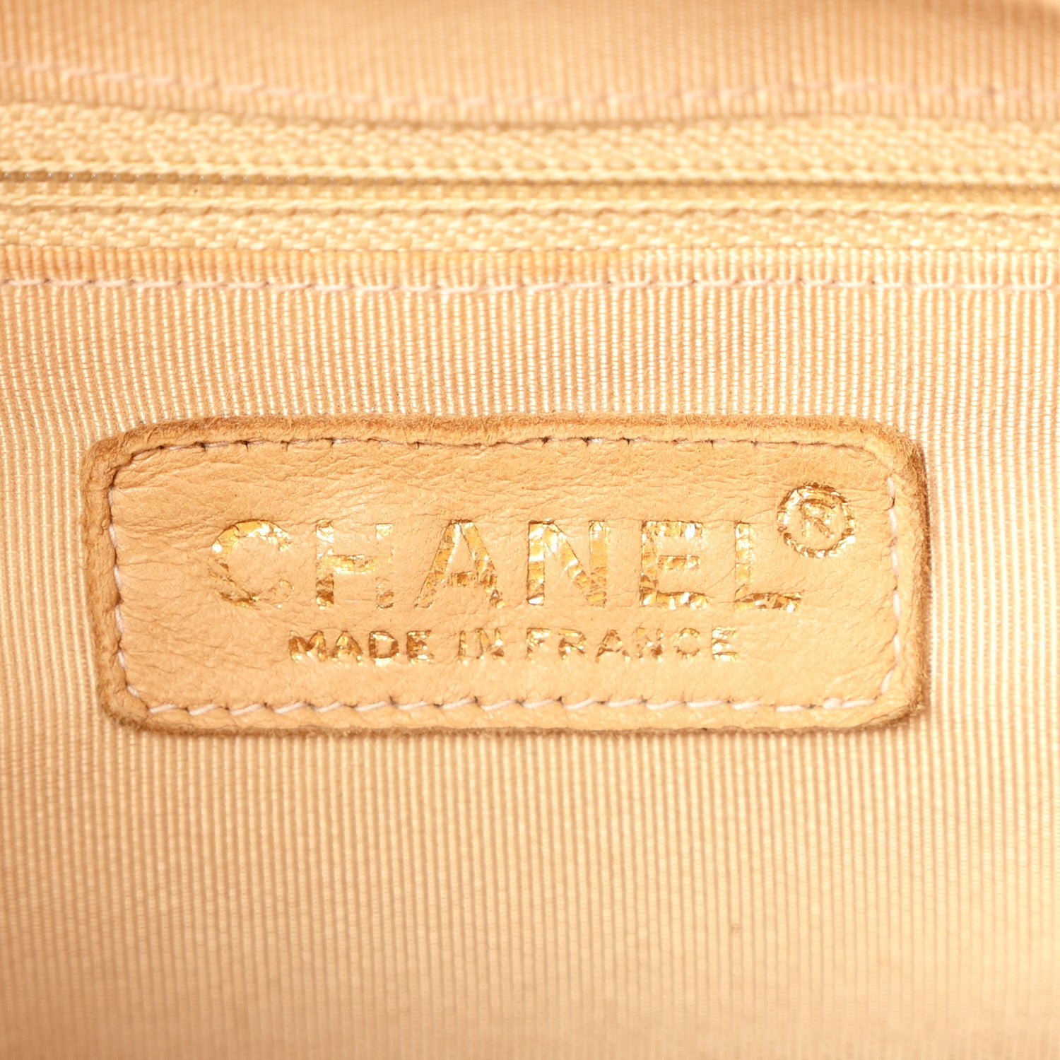 Chanel Caviar Quilted Grand Timeless Tote GTT Beige 6 of 10