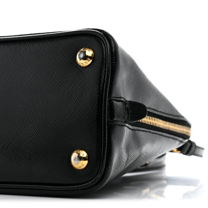 Prada Saffiano Lux Small Promenade Tote Black 10 of 10