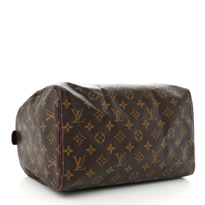 Louis Vuitton Monogram Totem Speedy 30 Magenta 4 of 9