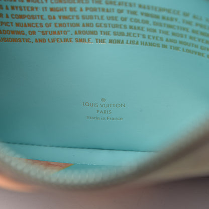 Louis Vuitton Masters Da Vinci Pochette Clutch Vert D’eau 8 of 10