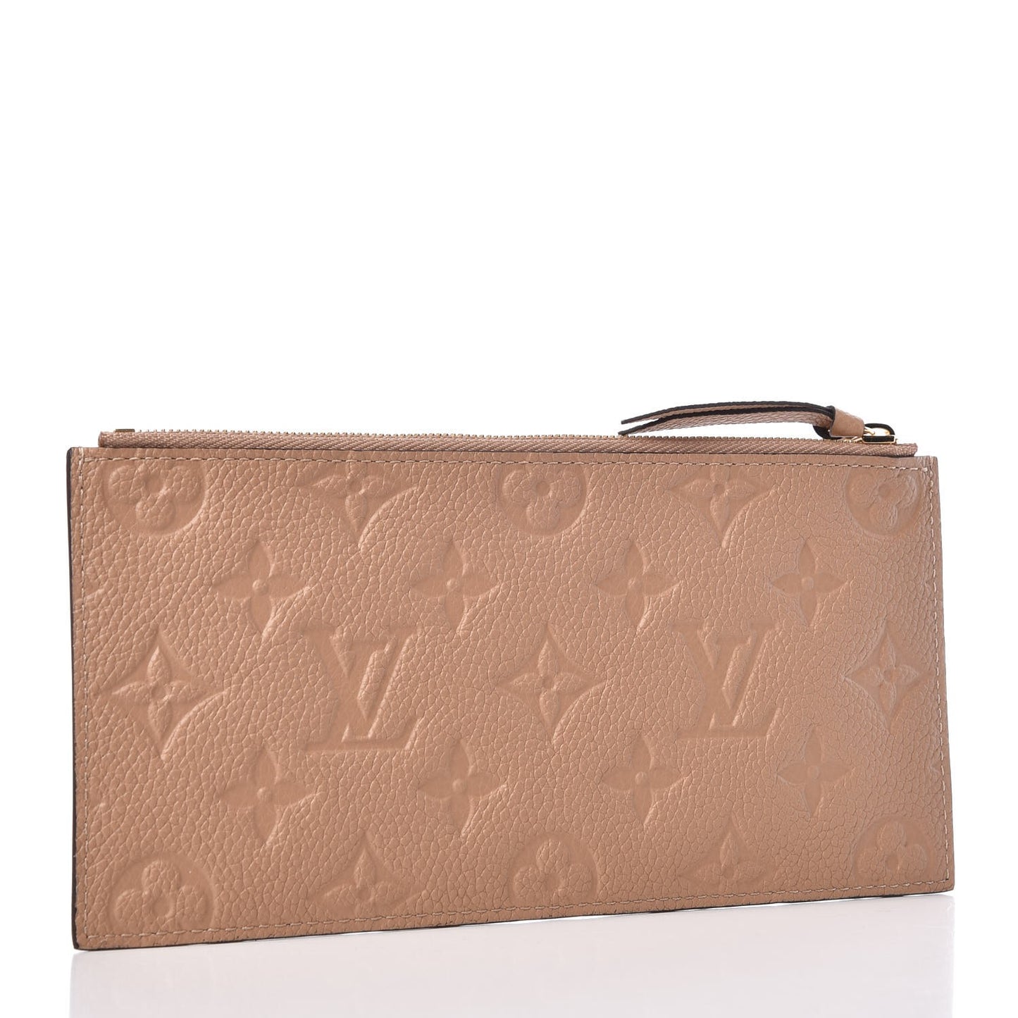 Empreinte Felicie Chain Wallet Zippered Insert Papyrus