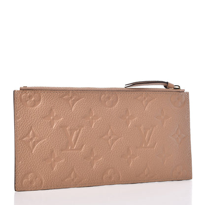 Louis Vuitton Empreinte Felicie Chain Wallet Zippered Insert Papyrus 3 of 6