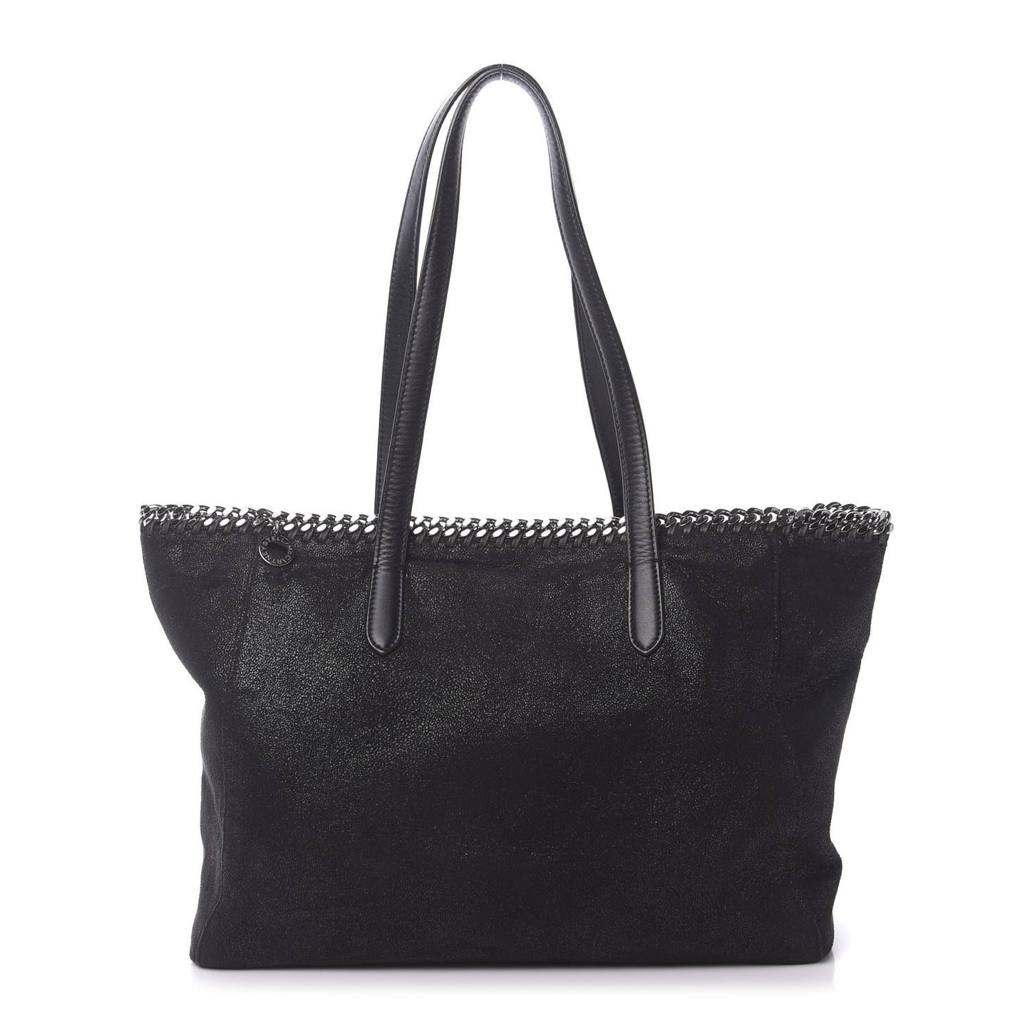 Shaggy Deer Falabella East West Shopper Tote Black