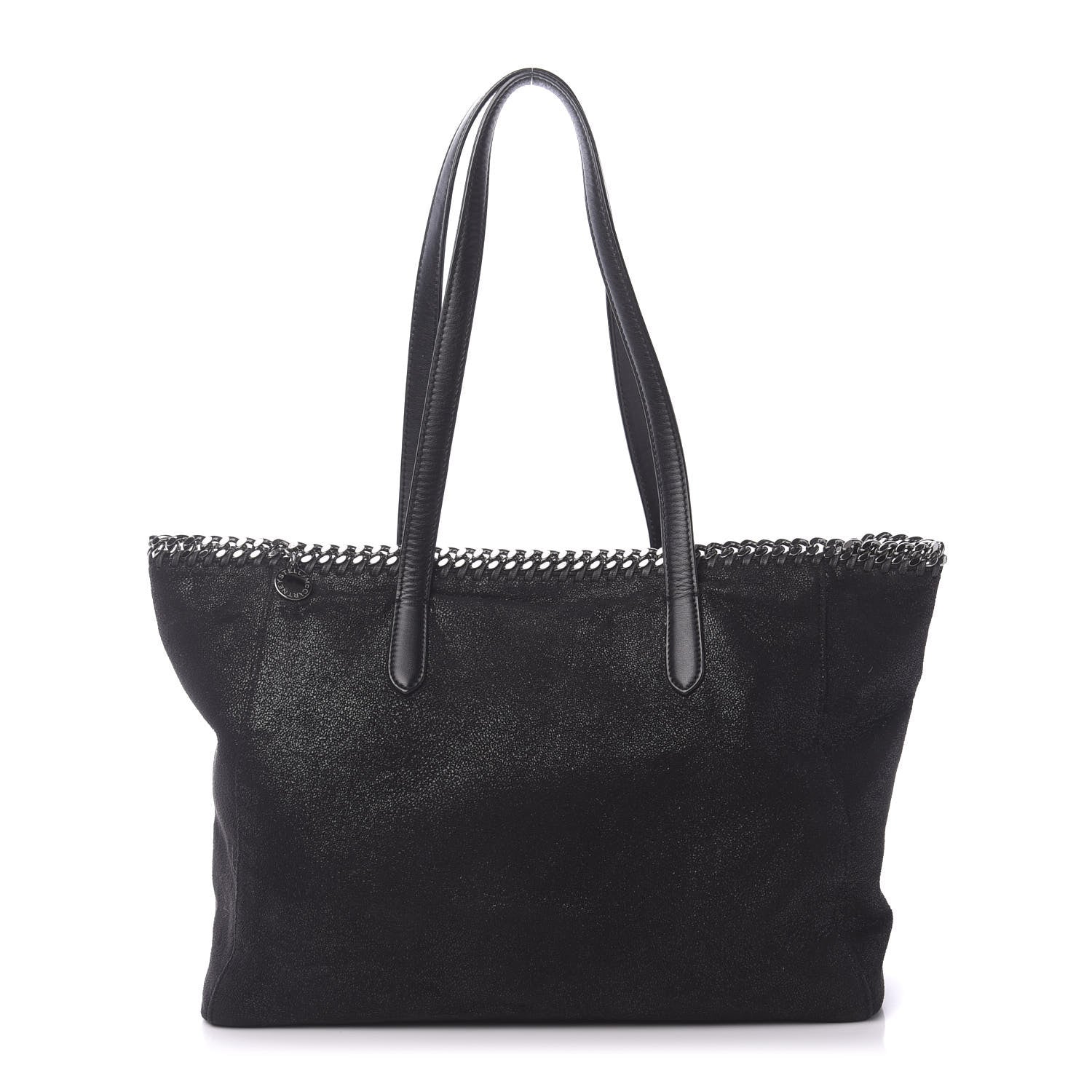 Stella McCartney Shaggy Deer Falabella East West Shopper Tote Black 1 of 10