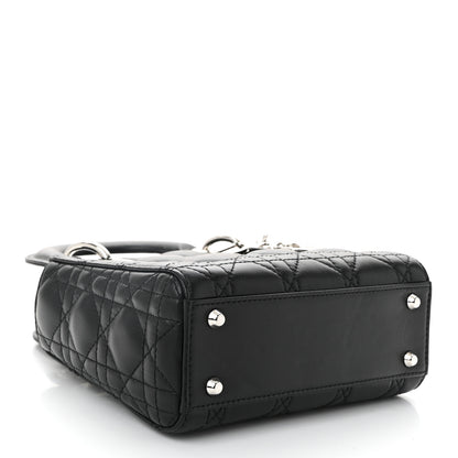 Christian Dior Lambskin Cannage Mini Lady Dior Black 4 of 10