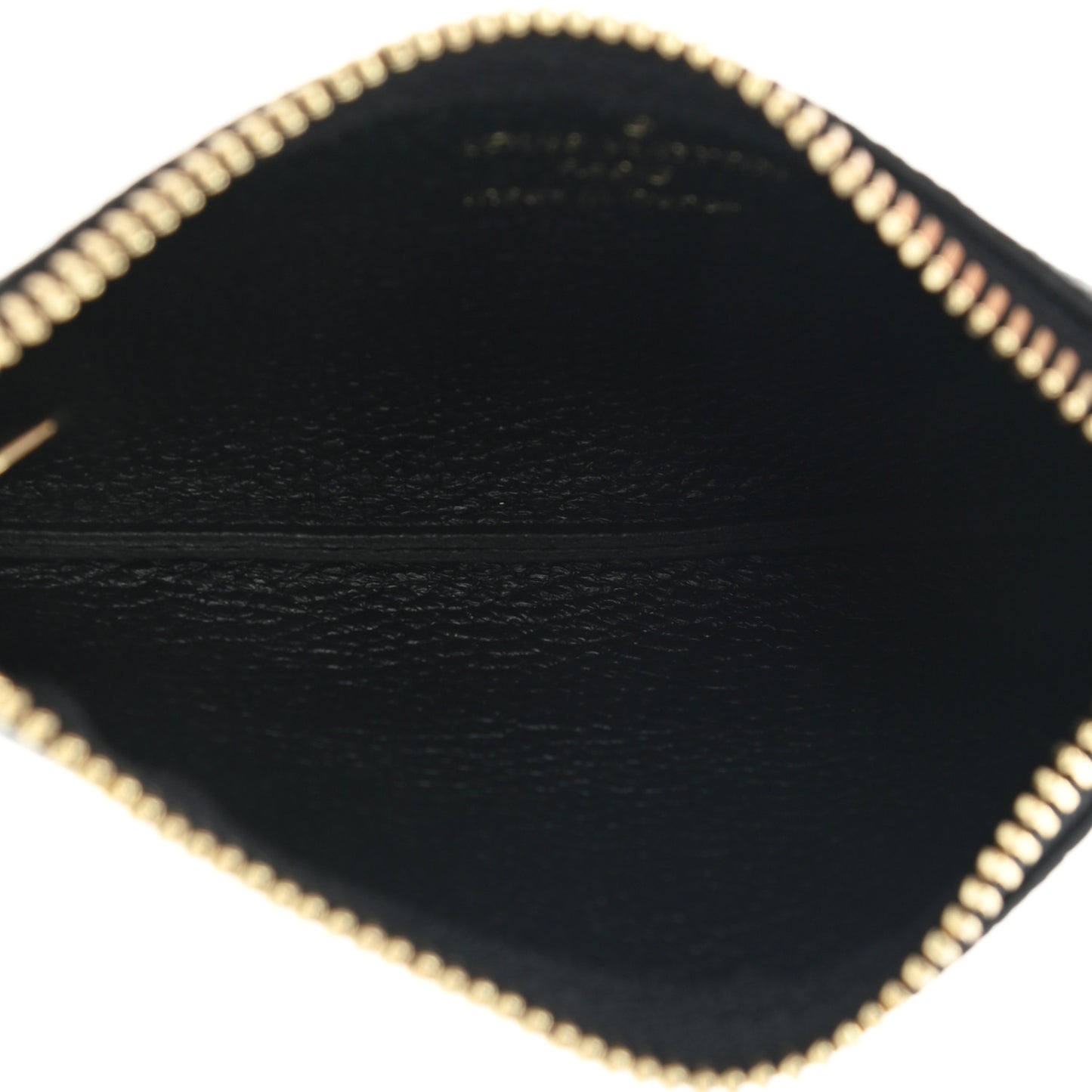 Empreinte Monogram Giant Key Pouch Black Beige