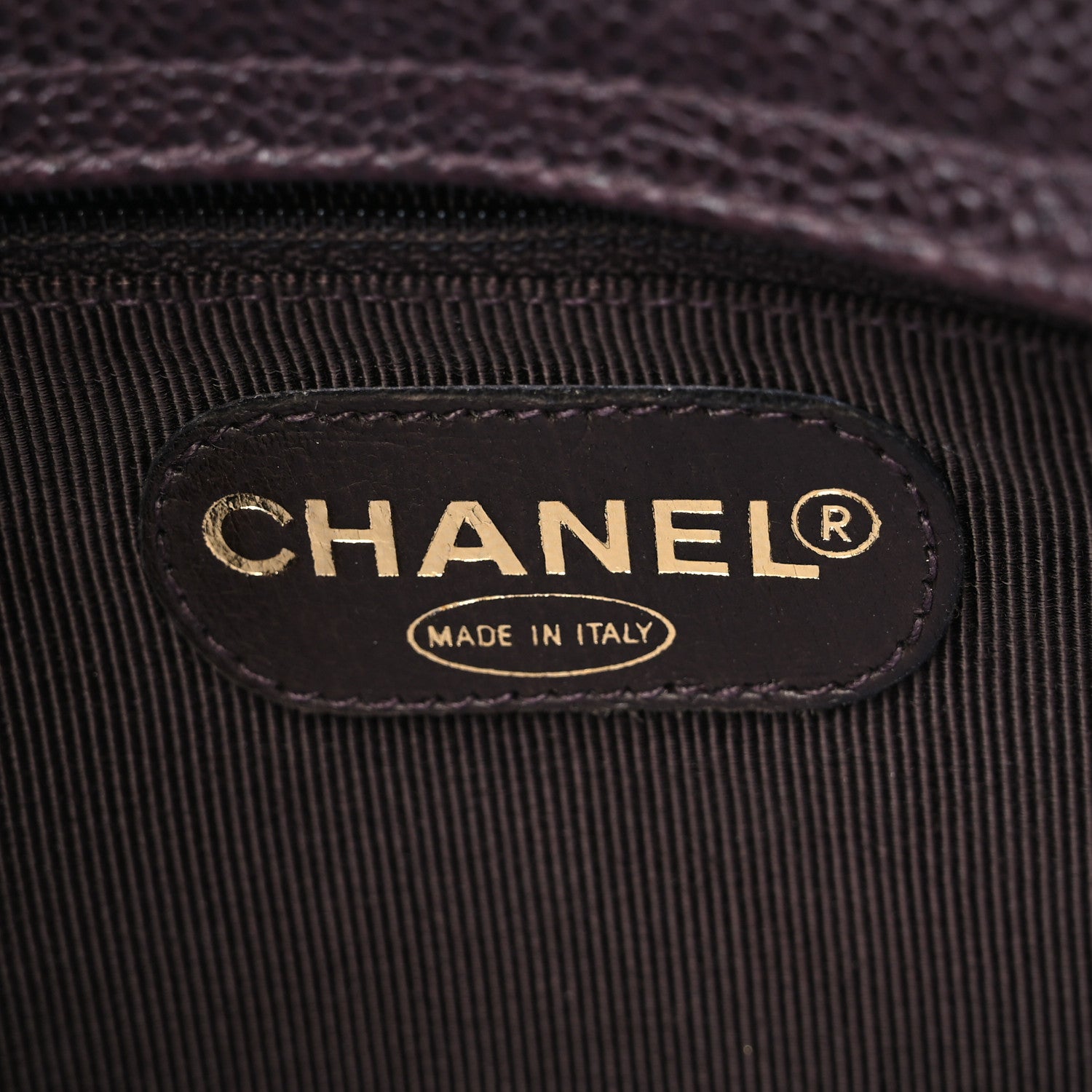Chanel Caviar CC Shoulder Bag Dark Brown 5 of 8