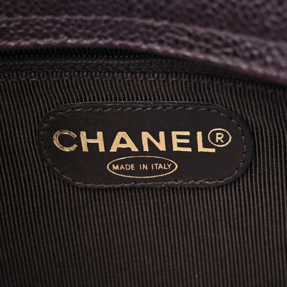 Chanel Caviar CC Shoulder Bag Dark Brown 5 of 8