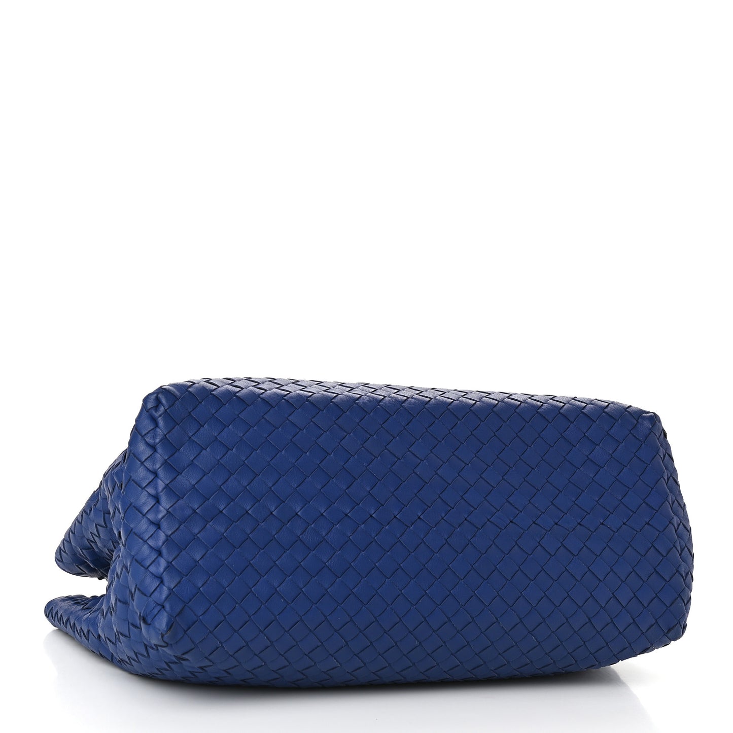 Nappa Intrecciato Medium Tote Cobalt