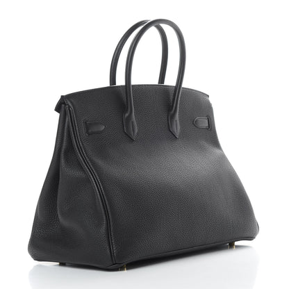 Hermes Togo Birkin 35 Black 3 of 11