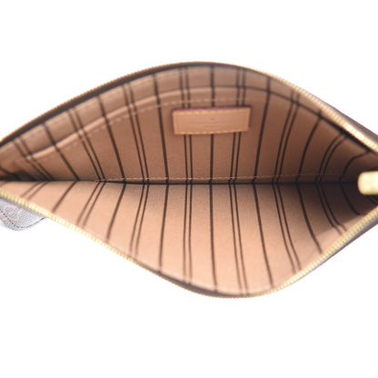 Louis Vuitton Monogram Neverfull MM GM Pochette 5 of 8