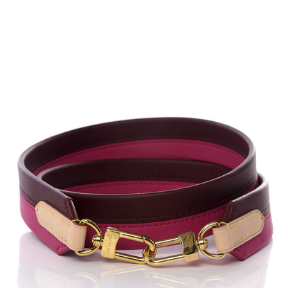Louis Vuitton Calfskin Cluny BB Shoulder Strap Bordeaux Fuchsia 3 of 4