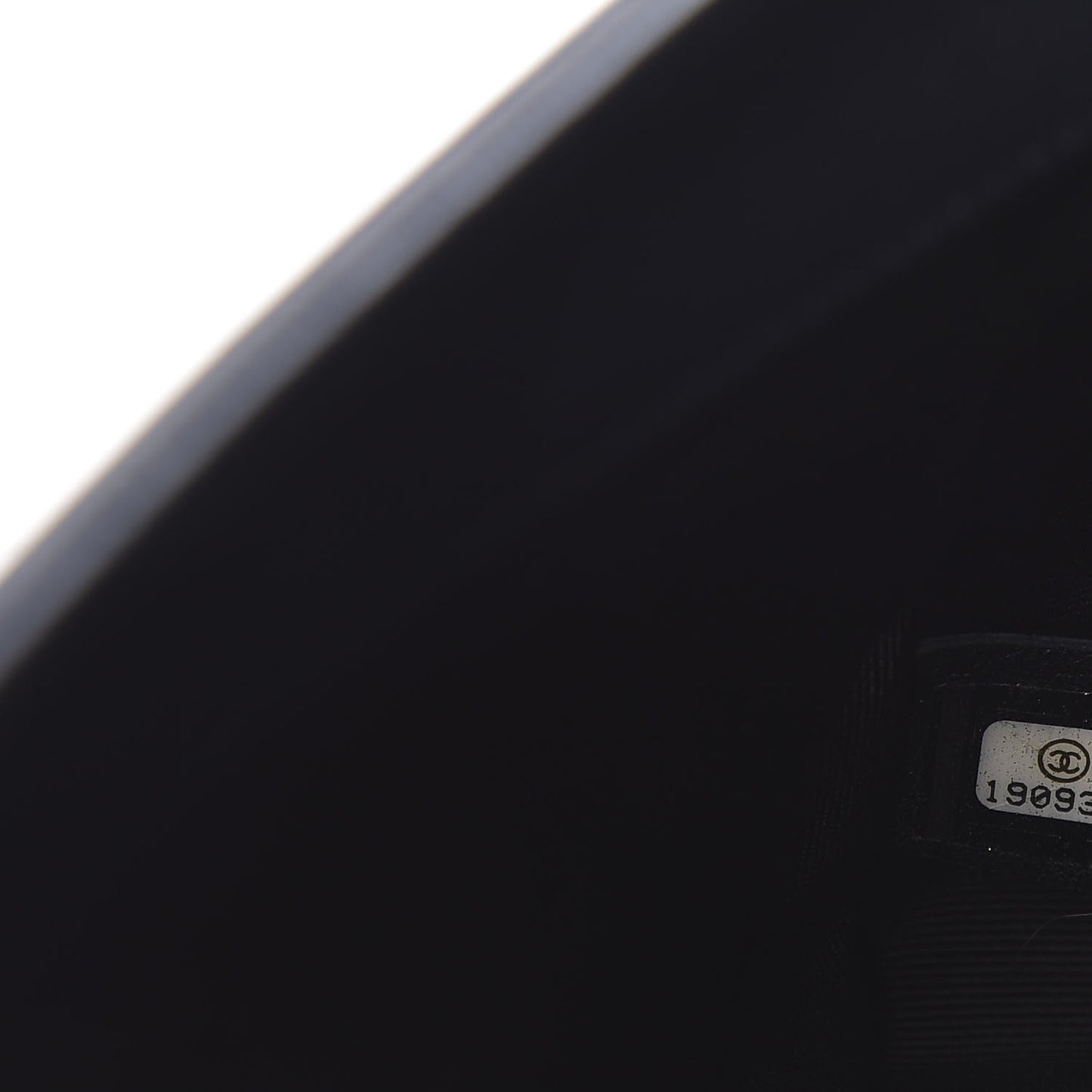 Lambskin Quilted Medium Graphic Flap Navy Black