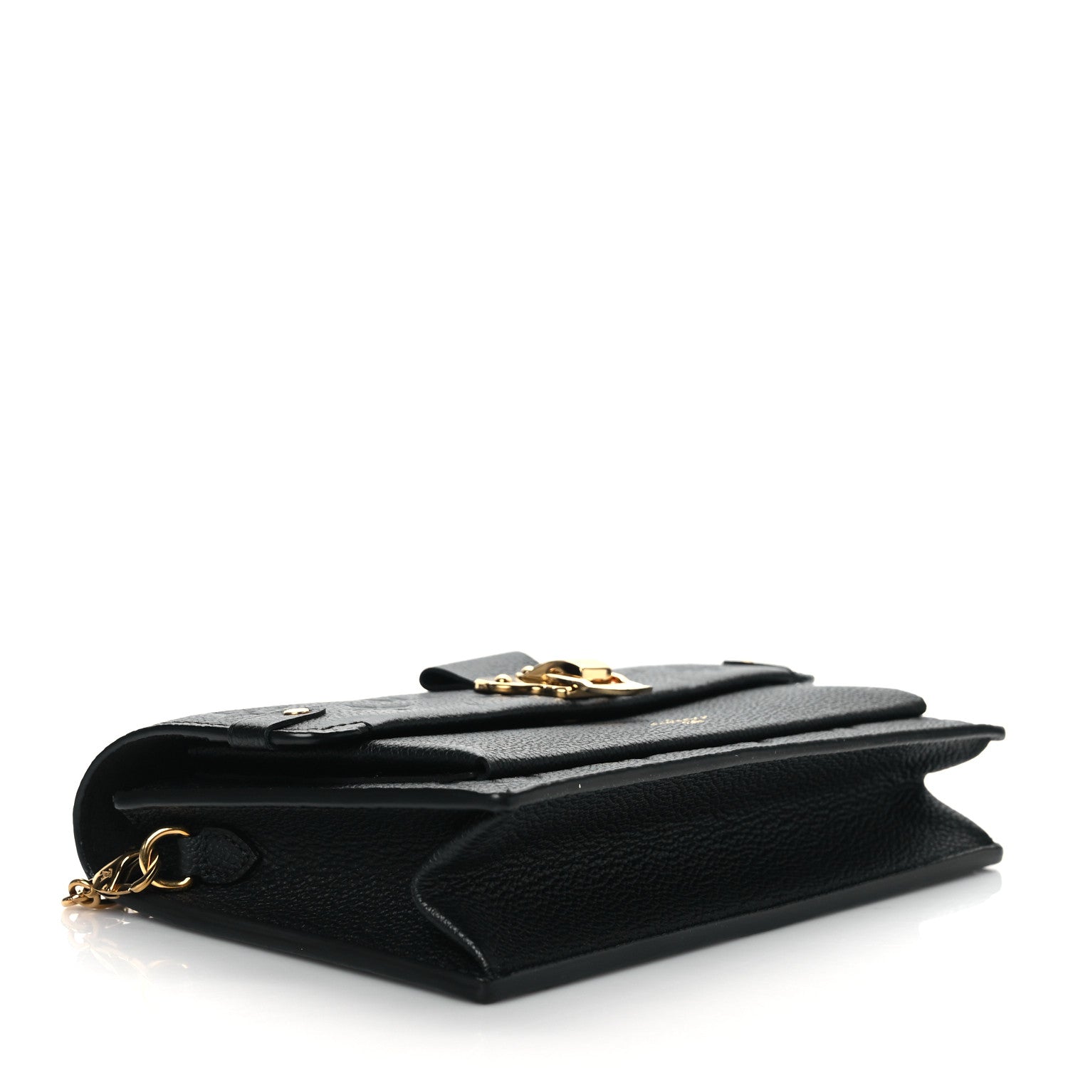 Louis Vuitton Empreinte Vavin Chain Wallet Black 4 of 9