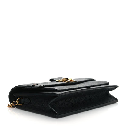 Louis Vuitton Empreinte Vavin Chain Wallet Black 4 of 9