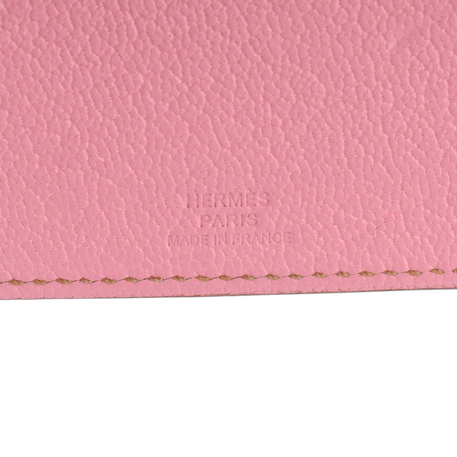 Hermes Chevre Mysore Tarmac PM Passport Holder Rose Confetti 6 of 8
