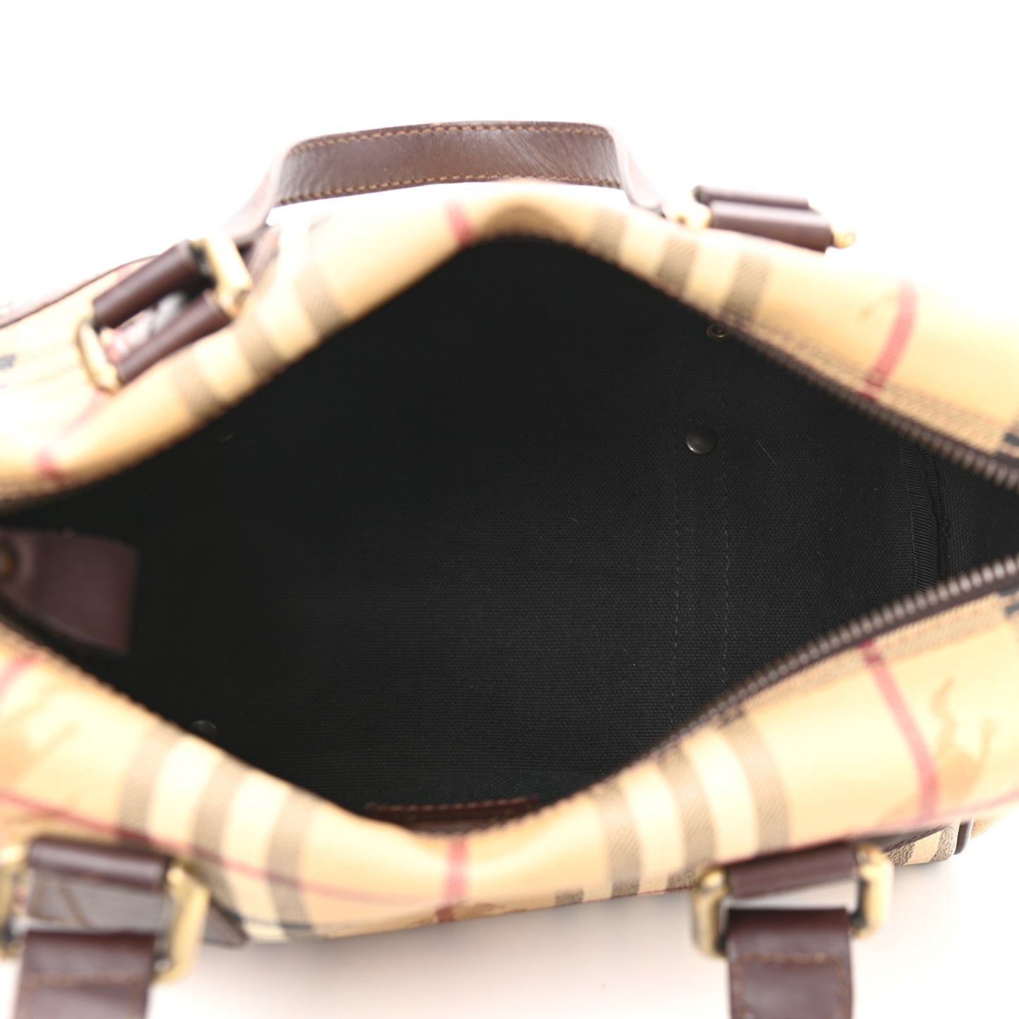 Haymarket Check Studded Bowler Brown