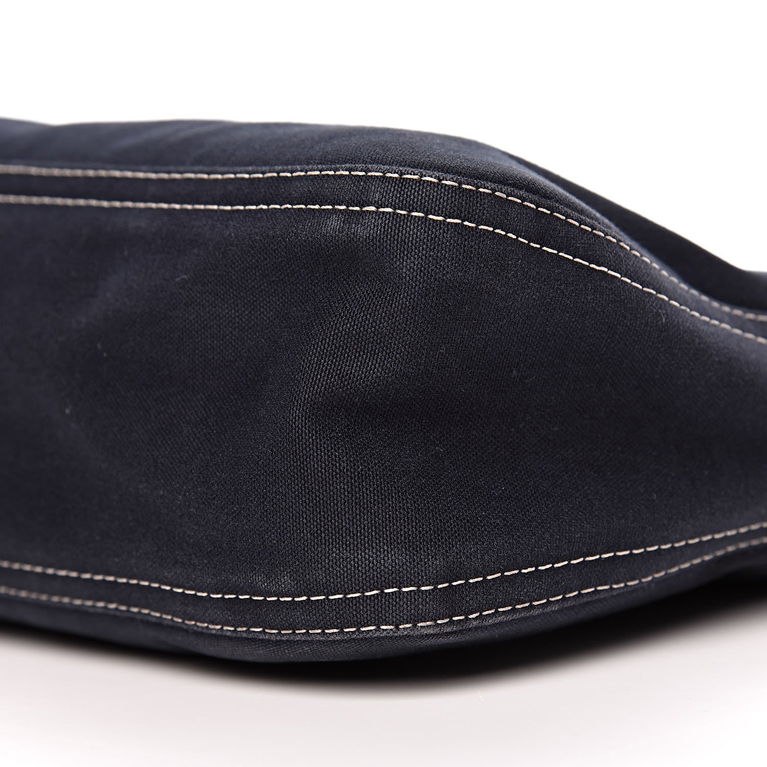 Fendi Canvas Shoulder Bag Dark Blue 9 of 13
