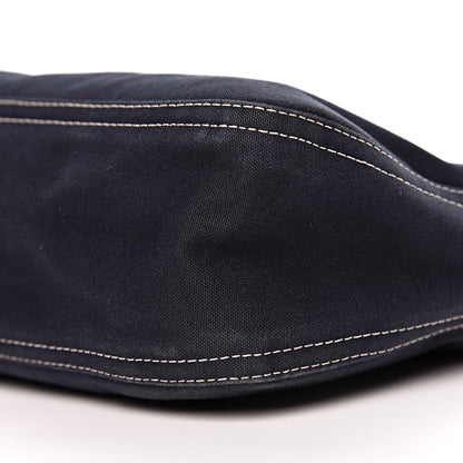 Fendi Canvas Shoulder Bag Dark Blue 9 of 13