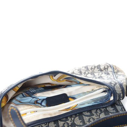 Christian Dior Monogram Saddle Bag Blue 5 of 11