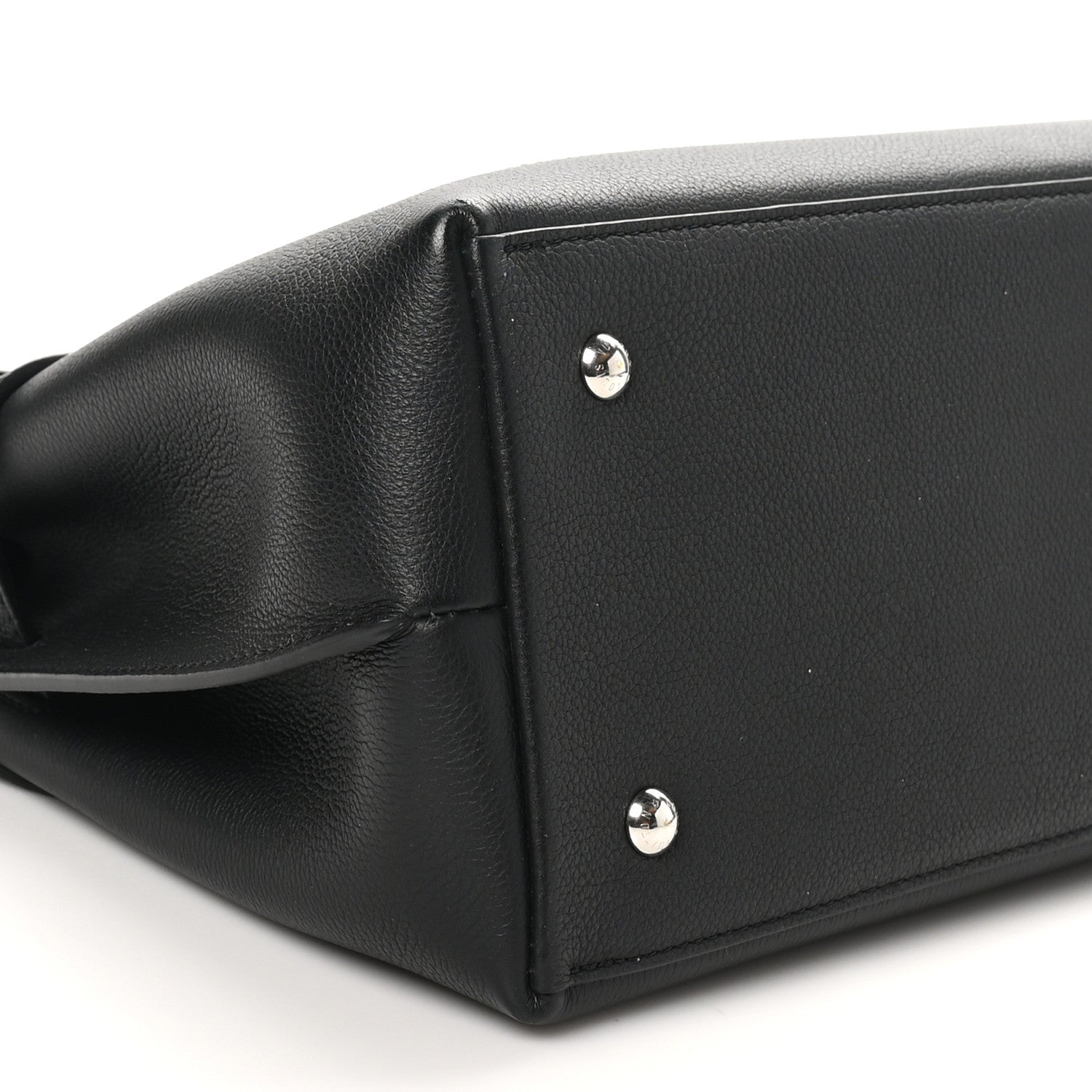 Louis Vuitton Soft Calfskin Lockme Ever MM Black 8 of 10