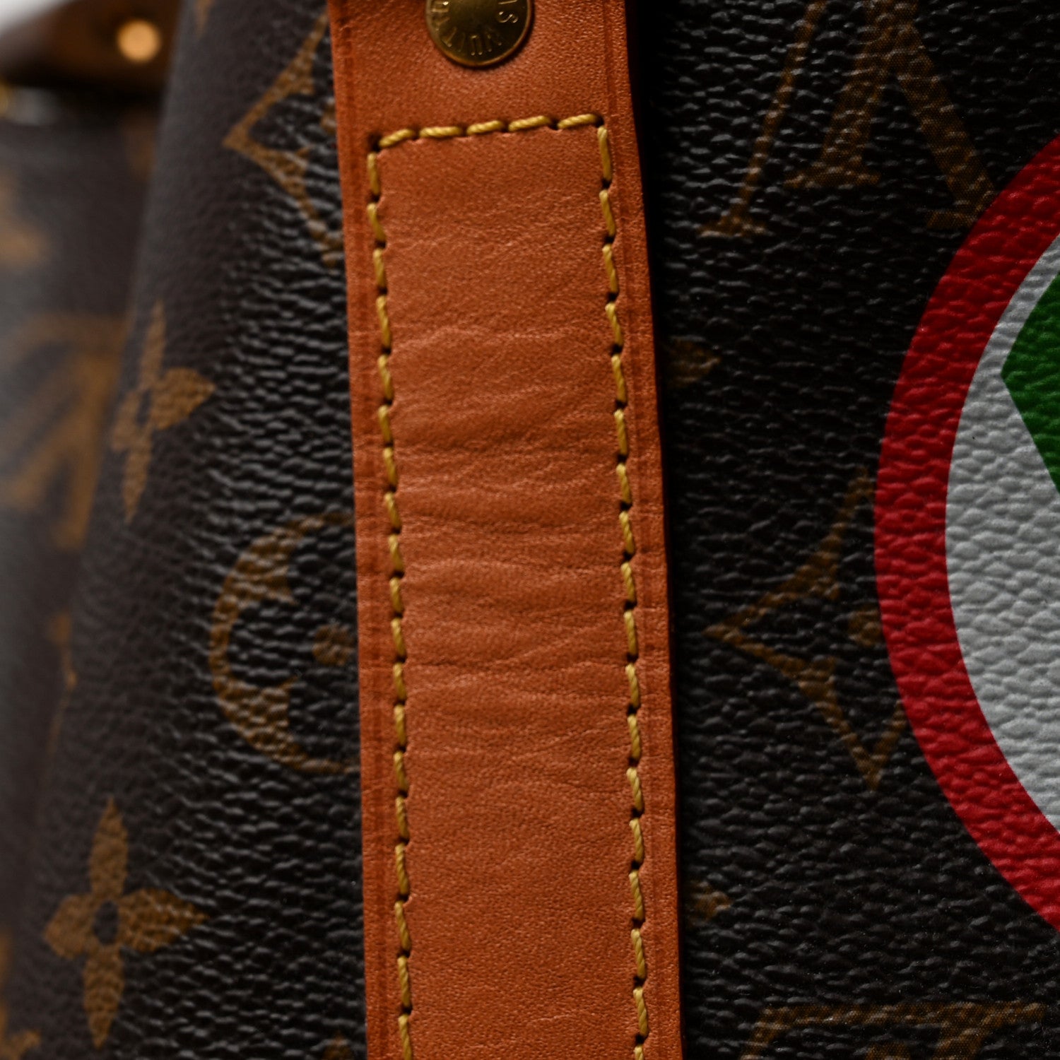 Louis Vuitton Monogram Patches Keepall Bandouliere 50 10 of 11