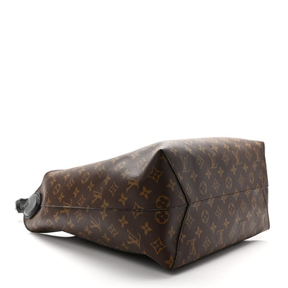Louis Vuitton Monogram Flower Hobo Black 4 of 8
