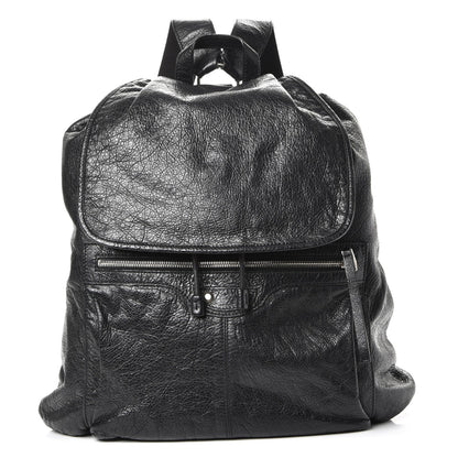 Balenciaga Agneau Classic Hardware S Traveler Backpack Black 1 of 17