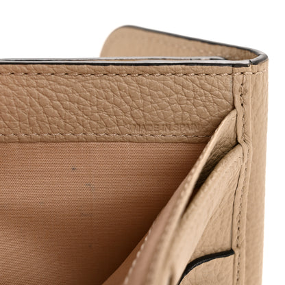 Chloe Grained Calfskin Marcie Square Wallet Root Beige 7 of 12