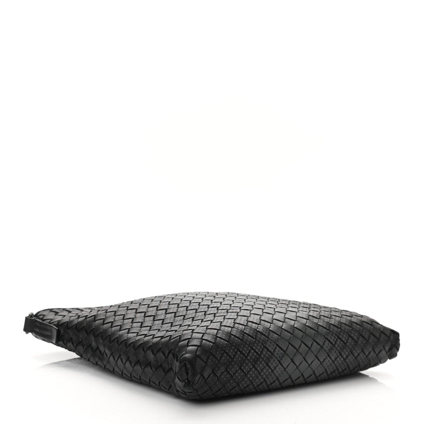 Nappa Intrecciato Messenger Bag Black