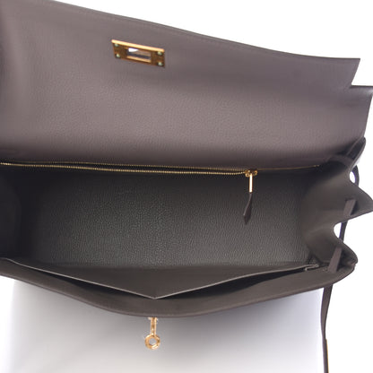 Hermes Togo Kelly Retourne 35 Etain 7 of 40