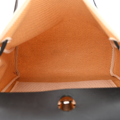 Hermes Vache Hunter Criss Viking Herbag Zip Retourne PM 31 Natural Black 5 of 13