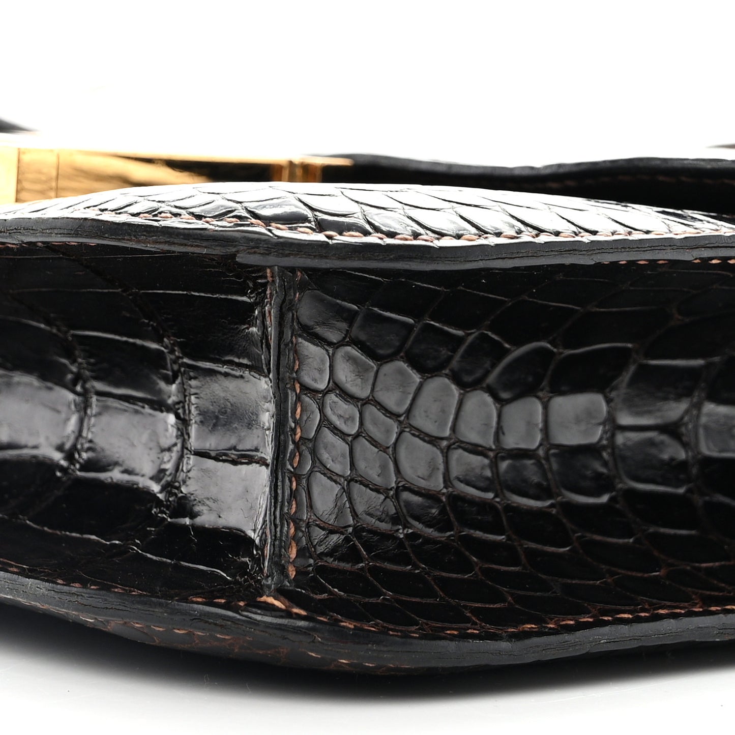 Shiny Niloticus Crocodile Constance 24 Havane