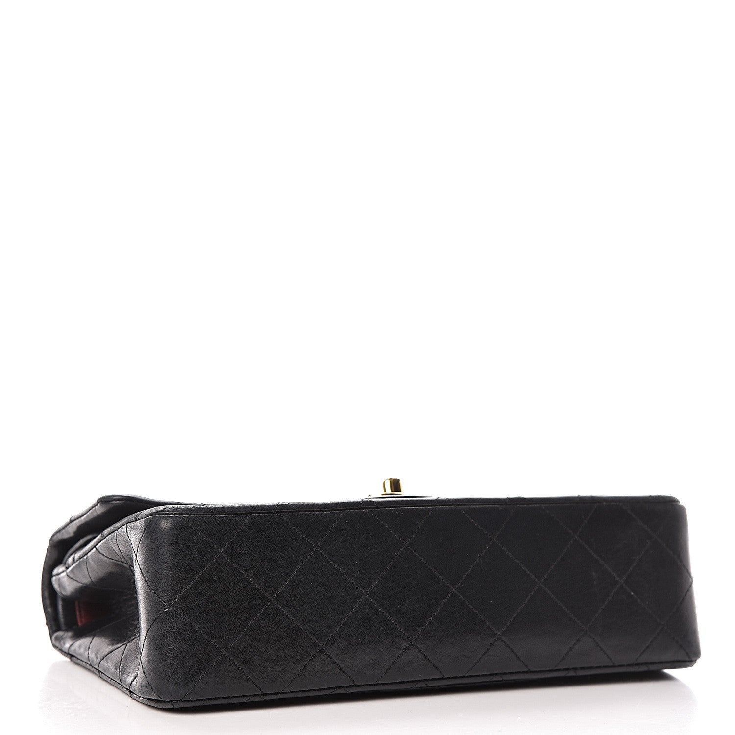 Chanel Lambskin Quilted Small Double Flap Black 4 of 12