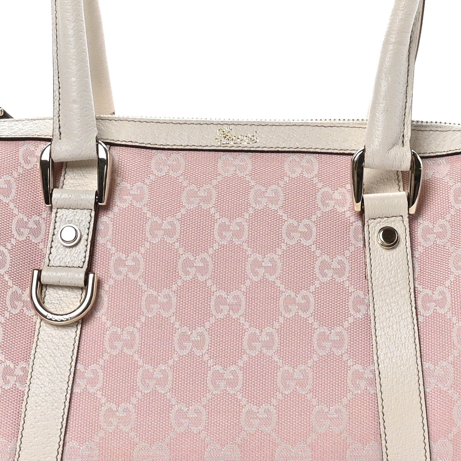 Gucci Monogram Small Abbey Boston Pink 8 of 11