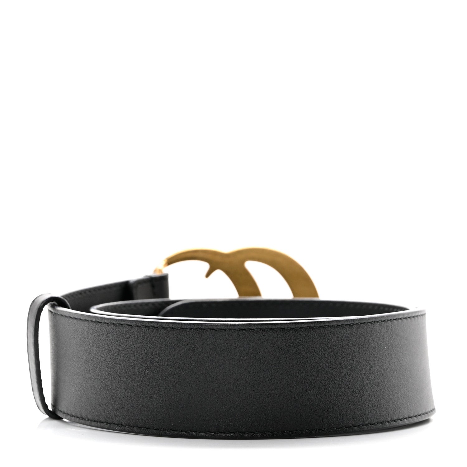 Gucci Calfskin Double G 40mm Belt 65 26 Black 2 of 9