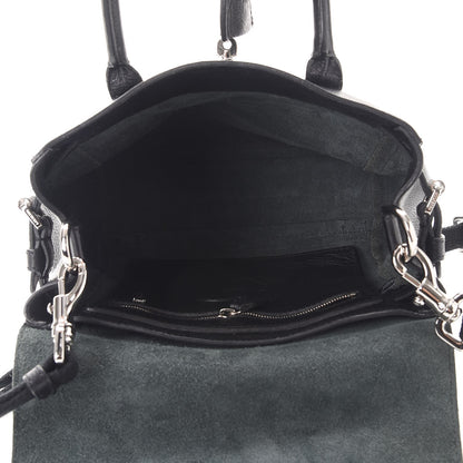 Mulberry Natural Leather Mini Cara Delevingne Convertible Satchel Black 6 of 12